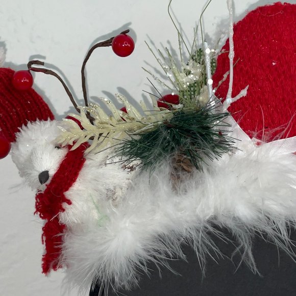 Christmas Mittens Adult-Teen Headband Christmas - Picture 10 of 16